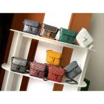 Goyard canvas vintage sling shoulder flap messenger authentic quality