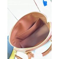 Louis Vuitton LV Alma BB Pink Crossbody Bag in Calfskin