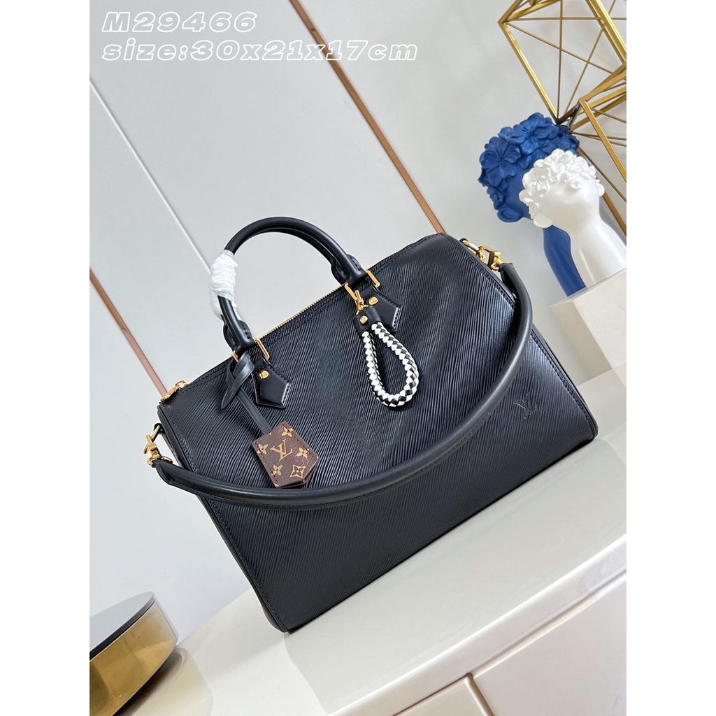 ph-11134201-820l9-mqsrjlshiqku19.jpg Louis Vuitton LV Speedy Soft 30 Blue Handbag in Epi Leather