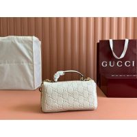 Gucci GG Marmont Shoulder Bag Women in beige calfskin