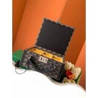Goyard six-grids watch display box winder jewelry storage case organizer ornament box - 图片 3