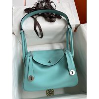 swift Hermes Vert Criquet lindy 26 shoulder tote bag PHW-full handmade/boutique inclusion