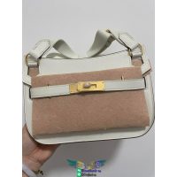 Hermes mini Jypsiere shoulder crossbody flap bag GHW-evercolor leateher full handmade/boutique inclusion