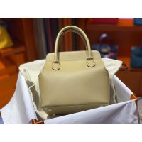 full handmade stitch Her^^mes Toolbox 20 convertible bowling handbag crossbody shoulder bucket tote - 图片 8
