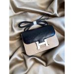 Hermes ostrich constance 24 shoulder messenger flap GHW full handbag /boutique inclusion