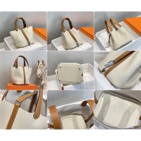 Hermes picotin 22 bucket tote GHW full handmade boutique package