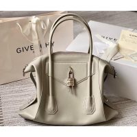 Large antigona lock soft large-capacity travelling bag Boston shopper handbag tote in calfskin - 图片 4