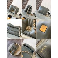 Loewe puffer Goya cosmetic pouch smartphone holder sling chain crossbody shoulder flap messenger - 图片 9