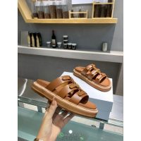 Celine platform slide flat sandal outdoor summer slipper resort sandy beach footwear size35-40 - 图片 3