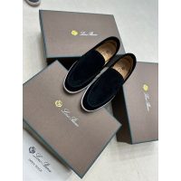 LP suede couple shoes flat slide loafer slip-on casual daily pump walking shoes size35-45 - 图片 3