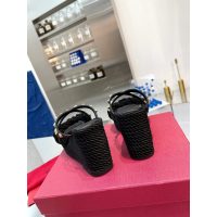 Valentino rockstud wedge espadrilles platform slide sandal mules size35-42 - 图片 7