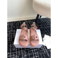 Dior anckle strapped velcro flat sandal women's gladiator combat sandal size35-41 - 图片 8