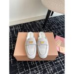 Miumiu suede slide mules summer flap sandal slipper half drag shoes size35-42