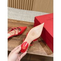 Valentino pointed flat sandal slipper outdoor slide mules half drag shoes designer shoes size35-40 - 图片 9