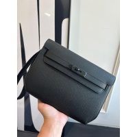 epsom Hermes kelly depeches 25 business clutch pouch full handmade boutique inclusion