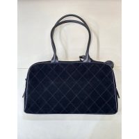 Chanel Small Bowling tote Bag in suede calfskin