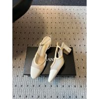Chanel fish-net slingback heel pump size35-40
