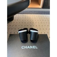 Chanel two-tone chunky heel sandal size35-40