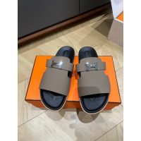 epsom Hermes men's flat Sandals outdoor slipper size 39-46 full boutique inclusion