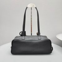 small Balenciaga women's shoulder bowling tote/casual underarm baguette with protective feet - 图片 5
