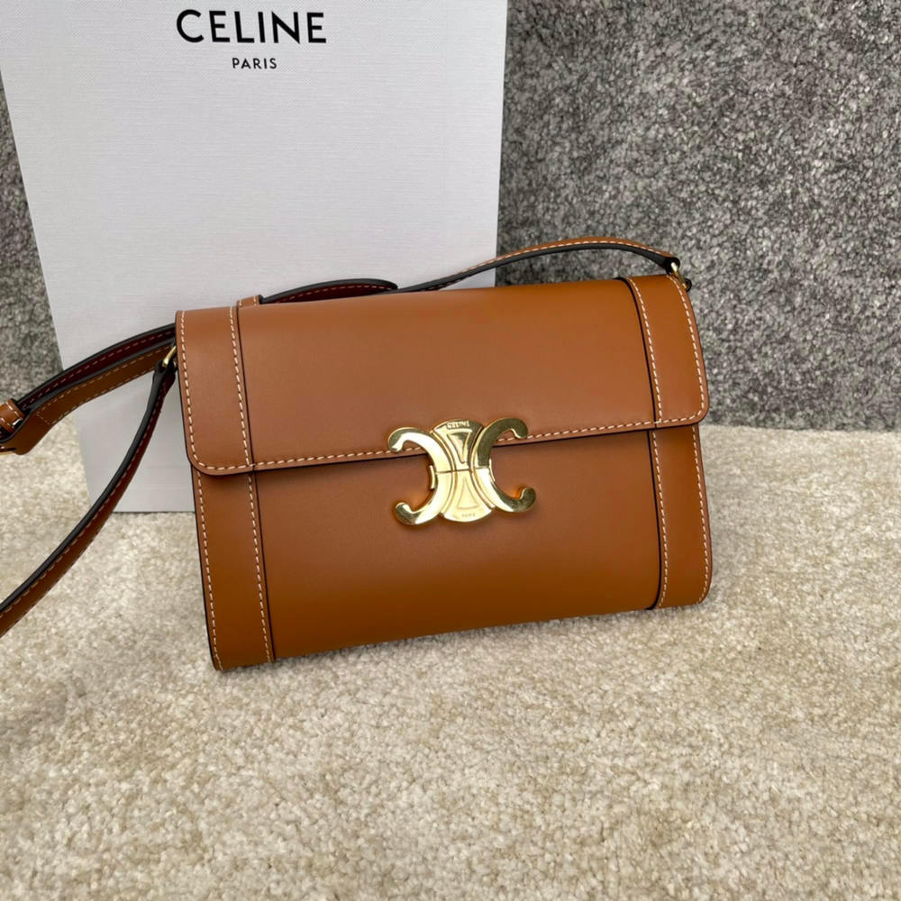 ph-11134201-820la-mqsqj6yjwjyla9.jpg triomphe Celine woc sling crossbody shoulder flap messneger bag full inclusion - 图片 1