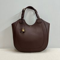 Celine Alice vintage shoulder hobo tote in smooth leather