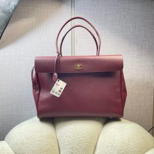 Chanel Preppy Coco Shopping Tote bag-caviar leather GHW