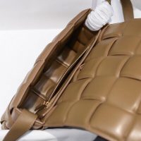 Bottega BV cassette woven flap square messenger padded cosmetic pouch clutch with magnetic closure - 图片 8
