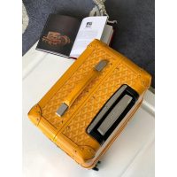 Goyard vintage trolley suitcase boarding cabin luggage wheeled case travel gadget 20 inches - 图片 5