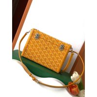 Goyard Cassette trunk clutch cosmetic box holder shoulder crossbody case messenger bag - 图片 2