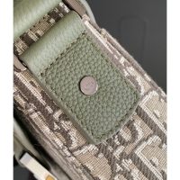 Dior oblique saddle pouch cosmetic smartphone holder shoulder flap baguette messenger - 图片 7
