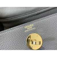 togo Hermes etain lindy 26 shoulder tote bag GHW full handmade boutique inclusion