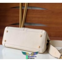 Swift Herme Kelly Lakis 32 shopper handbag crossbody shopping tote handmade stitch palladium buckle - 图片 3