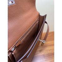 togo Hermes kelly depeches 36 briefcase document handbag PHW full handmade/boutique inclusion