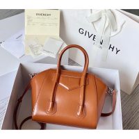 Givenchy Antignoa shoulder crossbody shopping tote solid tiny shopper handbag with padlock charm - 图片 6