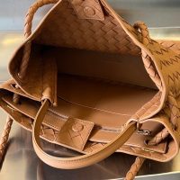 BV medium Andiamo sling shoulder storage tote shopper handbag holiday beach tote authentic quality - 图片 6