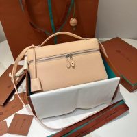 loro piana L27 extra bag ladies undearm baguette cosmetic smartphone holder makeup box organizer - 图片 8