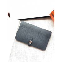 Togo Hermes dogon bifold wallet multislots card holder full handmade