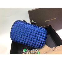 braided BV women's velvet cocktail clutch socialite party pochette cosmetic cellphone holder pouch - 图片 5