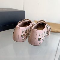 ALAIA eyelet-detailed Mary Jane flat ballet shoes casual slip-on pump size35-40 - 图片 9