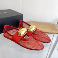 ALAIA mesh flat ballet boat shoes casual daily Mary Jane slide pump premium quality size35-40 - 图片 2