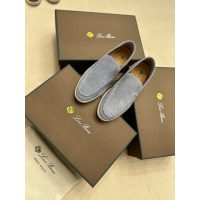 LP suede couple shoes flat slide loafer slip-on casual daily pump walking shoes size35-45 - 图片 5