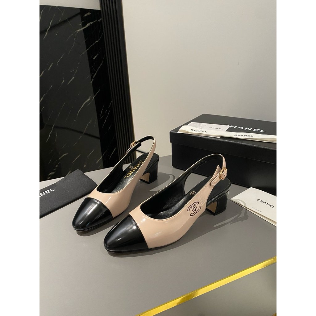 ph-11134201-820lb-mqspmv7zieby3b.jpg Chanel chunky heel slingback pump size 35-40 4.5CM height