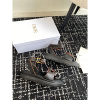 Dior anckle strapped velcro flat sandal women's gladiator combat sandal size35-41 - 图片 2