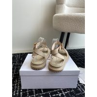 Dior anckle strapped velcro flat sandal women's gladiator combat sandal size35-41 - 图片 7