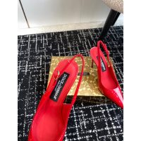 D&G heel slingback pump sandal bride wedding party shoes influencer nightclub shoes size35-40 10cm - 图片 8