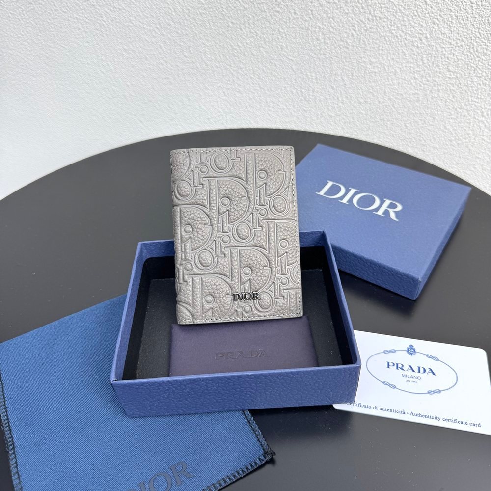ph-11134201-820lb-mqsq20hu598t44.jpg neutral Dior bifold medium wallet/multislots card holder/passport holder - 图片 1