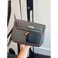 epsom Hermes Kelly depeches 25 Colormatic clutch Pouch full handmade boutique inclusion