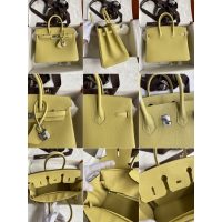 Togo Hermes birkin 25 top-handle handbag GHW full handmade boutique inclusion