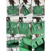 Togo Hermes birkin 25 top-handle handbag GHW full handmade boutique inclusion